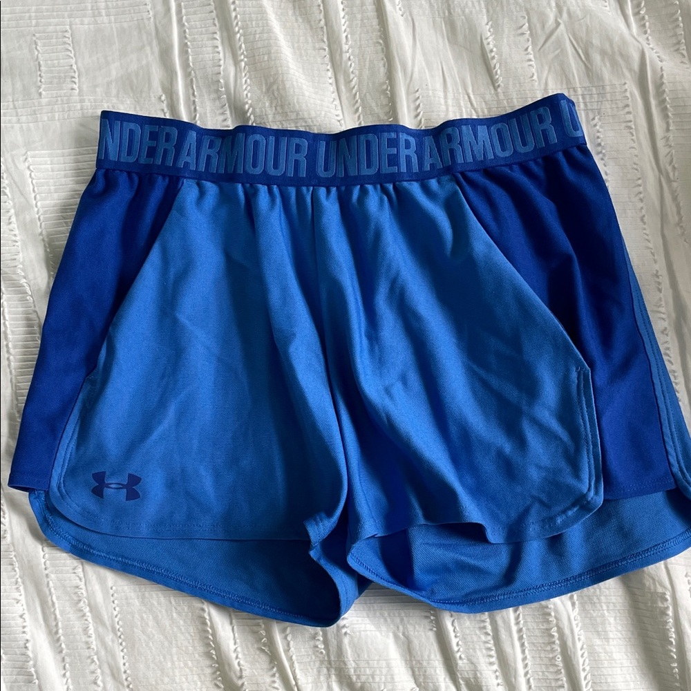Under Armour Women's Athletic Blue Shorts
